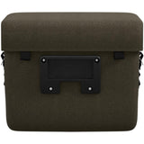 BROOKS Scape Handlebar Case Mud Green - wasserdichte Lenkertasche 8 Liter aus 600D Polyester mit Hypalon-Details - 650 g leicht, 260x170x225 mm
