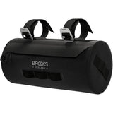 BROOKS Scape Handlebar Pouch Black - wasserdichte Lenkertasche 3 Liter aus 600D Polyester mit Hypalon-Details - 140 g leicht, 250x120x120 mm