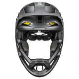 Uvex Revolt MIPS MTB-Helm all black matt 52-57cm - MIPS, abnehmbarer Kinnbügel, 16 Belüftungen, IAS-System