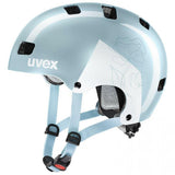 uvex Kid 3 Hartschalen-Fahrradhelm, für Kinder mit individueller Größenanpassung, waschbarer Innenausstattung, 10 Belüftungsöffnungen und Monomatic-Verschluss in Cloud-White für 55-58 cm Kopfumfang