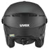 Uvex Instinct Visor Pro V Skihelm  Unisex-Helm für Erwachsene mit selbsttönendem Variomatic Visier, optimaler Schutz, Belüftungssystem, Black Matt 59-61 cm