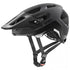 uvex react MTB-Helm black matt 52-56 cm - Leicht, sicher & stylisch, EN 1078 zertifiziert