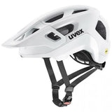 Uvex React MIPS Fahrradhelm weiß matt 52-56 cm mit MIPS-Technologie, tiefgezogenem Heck- und Schläfenbereich für erhöhten Schutz, optimaler Passform und herausragender Sicherheit im Gelände