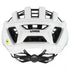 uvex surge aero MIPS Rennradhelm, white matt, 59-61cm, mit MIPS Air Node, Aero-Cover, Top-Belüftung, ultra leicht, Brillengarage, reflektierend, Profi-Performance