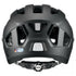 Uvex Stride Visor Fahrradhelm black matt 53-56 cm mit litemirror silver Visier, LED-Licht & Z-Lok-Halterung
