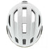 Uvex Stride Visor Fahrradhelm white matt 53-56&#8239;cm - Visier ltm. silver, Cat.1, LED, Hiplok, OTG, UV-Schutz