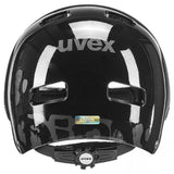 Uvex Kid 3 Kinder-Fahrradhelm dirtbike black 55-58 cm - robuster Hartschalenhelm mit IAS-System, Monomatic-Verschluss & 10 Belüftungsöffnungen