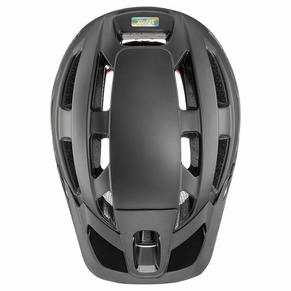 Uvex Finale 2.0 MTB-Helm Black matt 52-57 cm - leichter Enduro-Helm mit 20 Belüftungsöffnungen, Double Inmould, IAS-System, LED-kompatibel