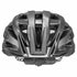 uvex i-vo cc Fahrradhelm black-smoke matt 52-57 cm - leichter Allrounder mit 24 Belüftungen, 3D IAS, Inmould-Technologie, LED-ready
