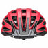 Uvex i-vo cc Fahrradhelm red-black matt 52-57 cm - leichter Allround-Helm mit 24 Belüftungen, 3D IAS, abnehmbares Visier, LED-ready