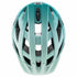 UVEX i-vo cc Fahrradhelm Jade-Teal matt 56-60 cm - leichter Allrounder mit 24 Belüftungsöffnungen, 3D IAS Größenanpassung, X-Fit-Polster, LED-kompatibel