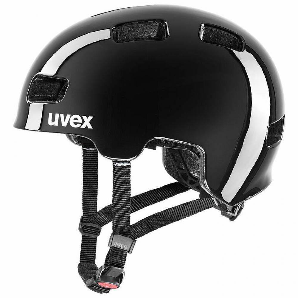 uvex hlmt 4 Kinder-Fahrradhelm - Leicht, individuell anpassbar, waschbare Innenausstattung, 10 Belüftungsöffnungen, Black, Größe 55-58 cm