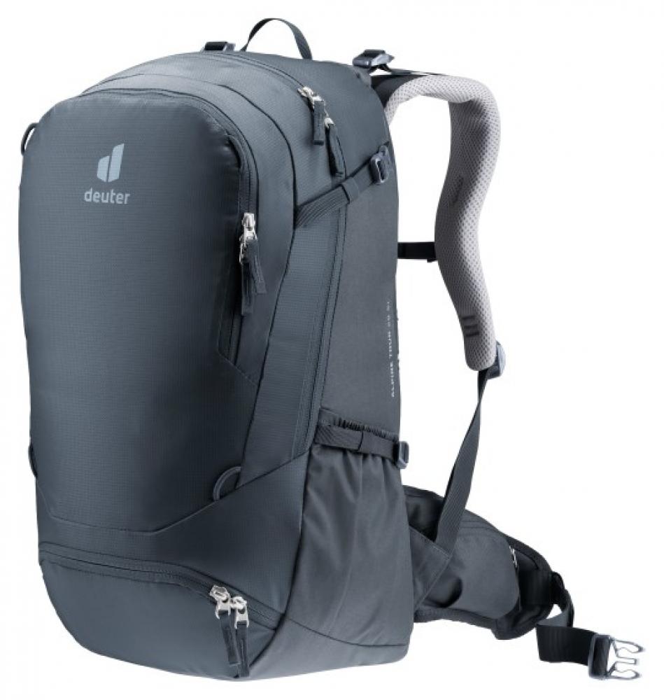Deuter Alpine Tour 28 SL Rucksack 28 Liter black - Damen-Tourenrucksack mit Airstripes Rücken, Trinksystemvorbereitung, praktische Fächeraufteilung
