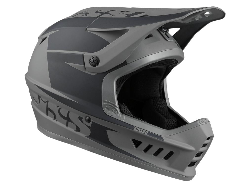IXS Sports Division iXS XACT Evo helmet L/XL Black-Graphite - sicherer Downhill-Integralhelm