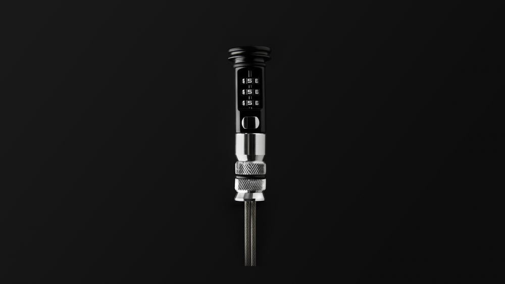 Lenklock Fahrradschloss im Lenker 130cm Länge mit Zahlenschloss