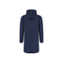 BBB Regenjacke Rainshield Parka M dunkelblau - wasserdicht, atmungsaktiv, verlängertes Rückenteil, verstellbare Kapuze, reflektierende Details, leicht verstaubar