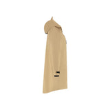 BBB Regenjacke Rainshield Parka M kamel - wasserdicht, winddicht, atmungsaktiv, verstellbare Kapuze, reflektierende Details, leichtes Packmaß