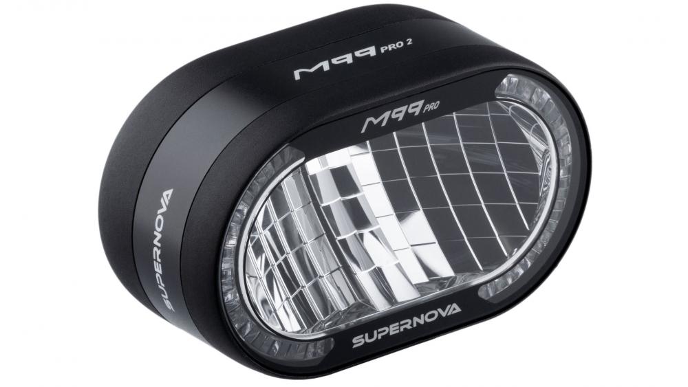 Supernova E-Bike-Scheinwerfer LED schwarz Stvzo