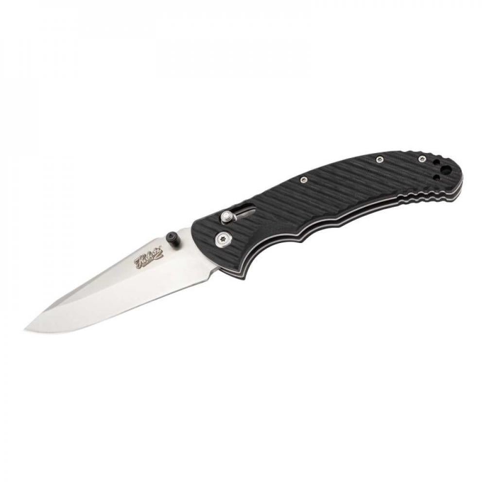Herbertz Selektion Einhandmesser, G10, schwarz D2 Stahl - Einhandmesser Outdoor l
