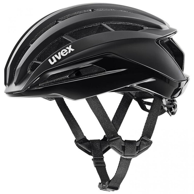uvex surge Rennradhelm black matt 59-61 cm ohne Aero Cover  MIPS Air Node, Multi-Inmould, 3D-IAS Pro, Brillengarage, EN 1078, leicht & aerodynamisch
