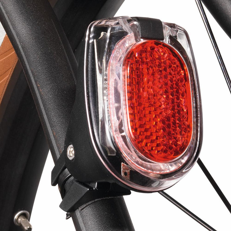 Busch & Müller Secula plus LED Rücklicht mit Standlicht und Strebe - StVZO-zugelassen, für Dynamo