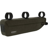 BROOKS Scape Frame Bag Large Mud Green - wasserdichte Rahmentasche 3,5 Liter aus 600D Polyester mit Hypalon-Details - 200 g leicht, 500x60x120 mm