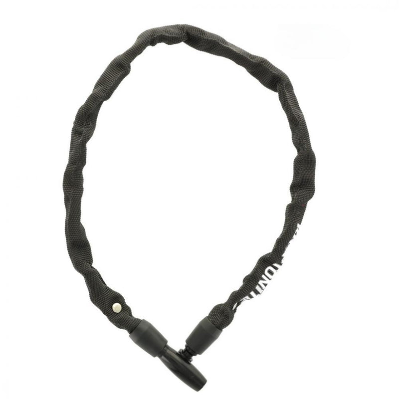Kryptonite Keeper 465 Key Chain Kettenschloss, 65 cm Länge, 4 mm gehärteter Stahl, wetterfester Überzug, inklusive 2 Schlüssel, schwarz