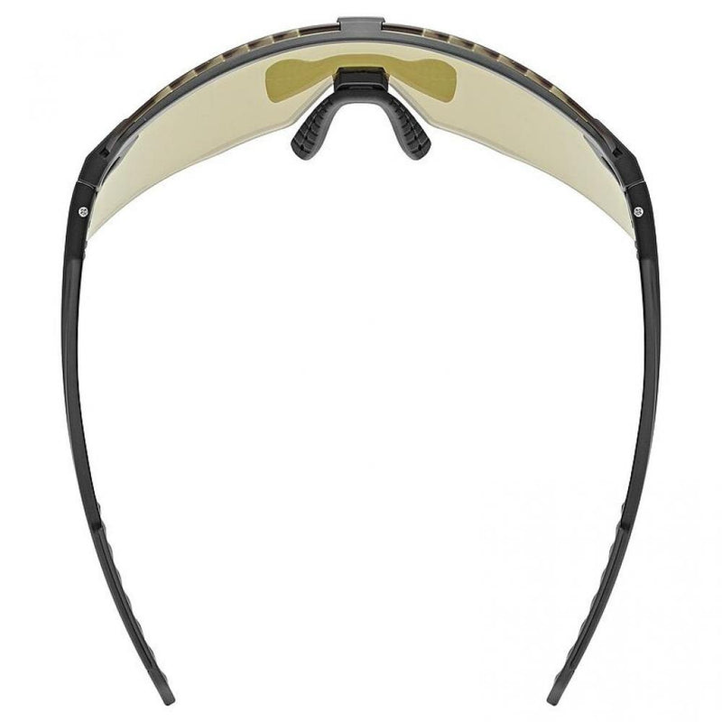 uvex Fahrradhelm pace stage CV black matt buzzy blue, mit colorvision® für bessere Sicht, top Belüftung, aerodynamisch für sportliche Touren