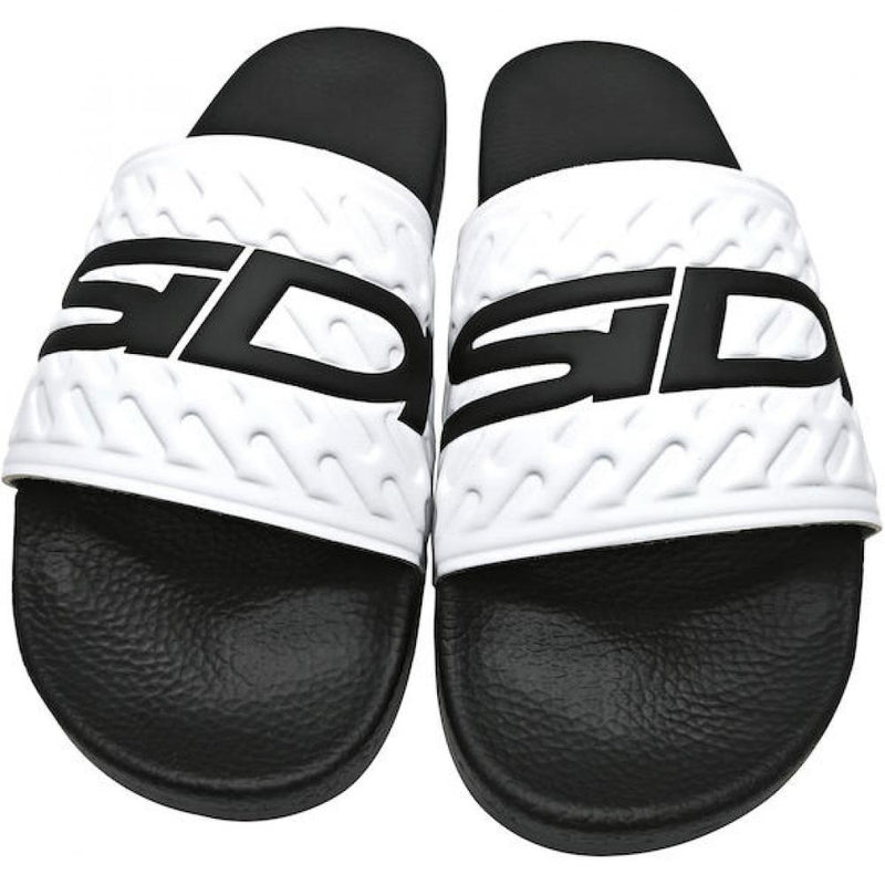 Sidi Badeschuhe Poolside black/white 46 Black/white - bequeme Pool- und Duschsandale