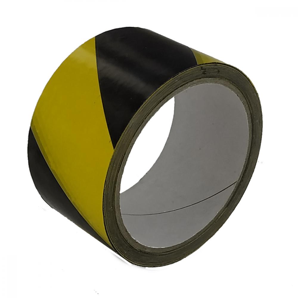 VAR Klebeband AP-84500 50 mm x 33 m Schwarz-Gelb m - sicheres Markierungsband für Böden