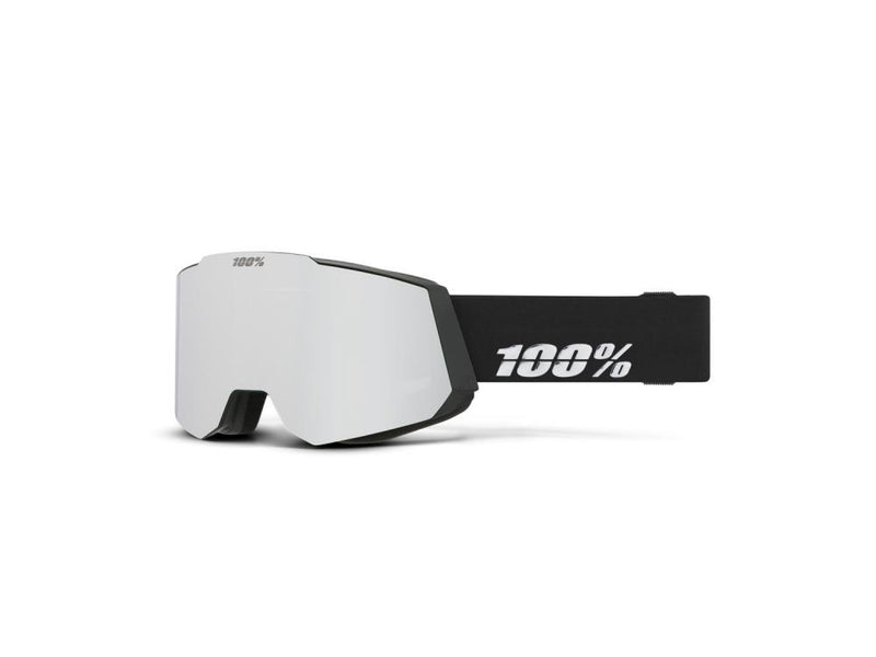 100% SNOWCRAFT HiPER Schneebrille Unisex - HiPER Grey-Blue w/Silver ML Mirror - Premium UV-Schutz