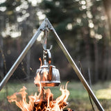 Petromax Teekessel TK1 Edelstahl 1,5 Liter  ideal für Outdoor, Camping und Zuhause, geeignet für offenes Feuer und alle Herdarten