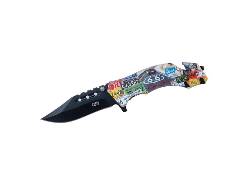 Herbertz CJH Rettungsmesser, Route 66 - Rettungsmesser Outdoor & Radsport 66