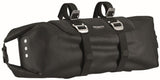 BROOKS Scape Handlebar Roll Black - wasserdichte Lenkertasche 10-12 Liter aus 600D Polyester mit Hypalon-Details - 670 g leicht, 350-400x160x160 mm
