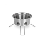 Petromax Feuerkanne Edelstahl 1,5 l  Autarker Outdoor-Wasserkocher mit Doppelwand, schneller Erhitzung durch Kamineffekt, ideal für Camping und Trekking