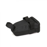 Haberland Tasche für Schlosskette mit Schloss- schwarz - sichere & formstabile Satteltasche