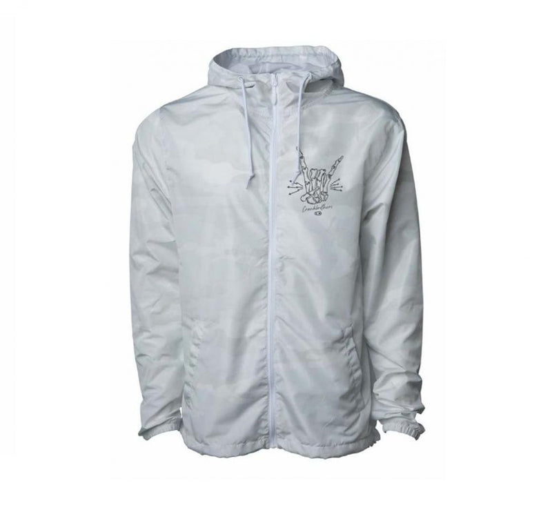 Crankbrothers Windbreaker Range Rock & Roll Herren Größe S weiß