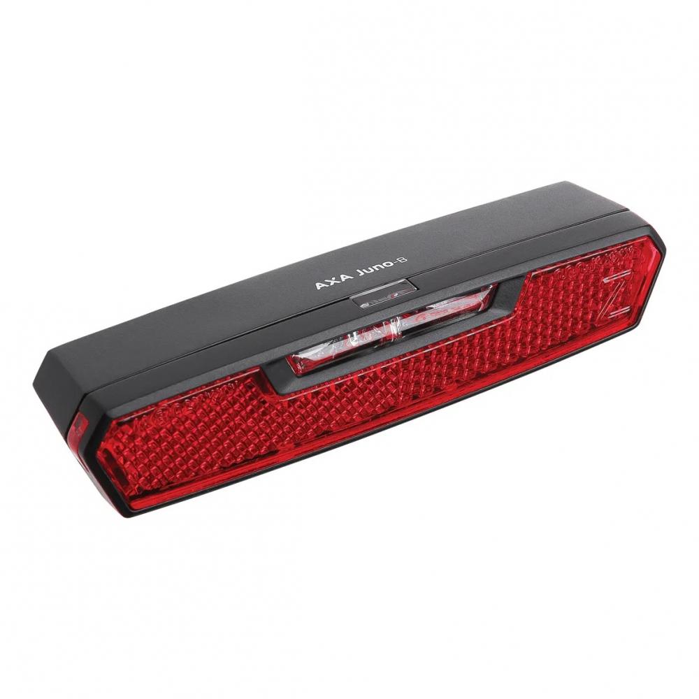 Axa Batterie Tr. Rücklicht Juno B schwarz 80 mm LED Gepäckträger StVZO - Batterie-Rücklicht