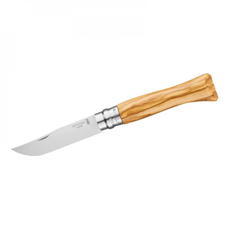 Opinel N° 9 Taschenmesser 12C27 Olivenholz - Taschenmesser Outdoor 11