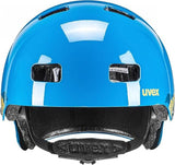 UVEX Kid 3 Kinder-Fahrradhelm, Hartschale, 10 Belüftungsöffnungen, IAS-Größenanpassung, monomatic Verschluss, Größe 51-55 cm, Farbe: Blackout Blue