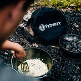Petromax Transporttasche für Feuertopf ft12, ft18, Atago, tg3  Robuste Nylon-Tasche, 45x24x45 cm, verstärkter Boden, extra Stauraum