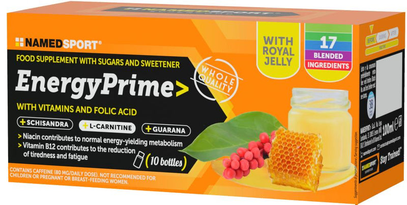 NAMEDSPORT Vitamine ENERGYPRIME 10 x 10 ml - flüssiger Energie- und Vitamin-Boost