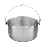 Tatonka Kettle II 4,0 l - Campingtopf Unisex 4,0 L mit robustem Edelstahl