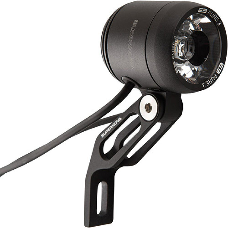 Supernova E3 Pure 3 Dynamoscheinwerfer - extrem heller, minimalistischer LED-Fahrradscheinwerfer
