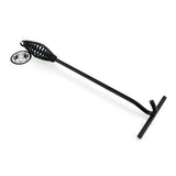 Petromax Deckelheber für Feuertopf, 34 cm, Stahl, schwarz, sicheres Anheben heißer Dutch Oven Deckel, ergonomischer Griff, auch als Schürhaken nutzbar