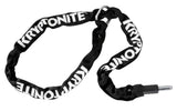 Kryptonite Rahmenschloss 512 mit Kette, ART2 geprüft, 100 cm Länge, schwarz, inkl. 2 Schlüssel, ideal für City- und E-Bikes