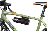 TRELOCK Halterung ADD IT - universelle Fahrradhalterung zur flexiblen Montage von Schlössern - Flaschen und Zubehör am Rahmen passend für 64mm Flaschenhalterpunkte - Adapter