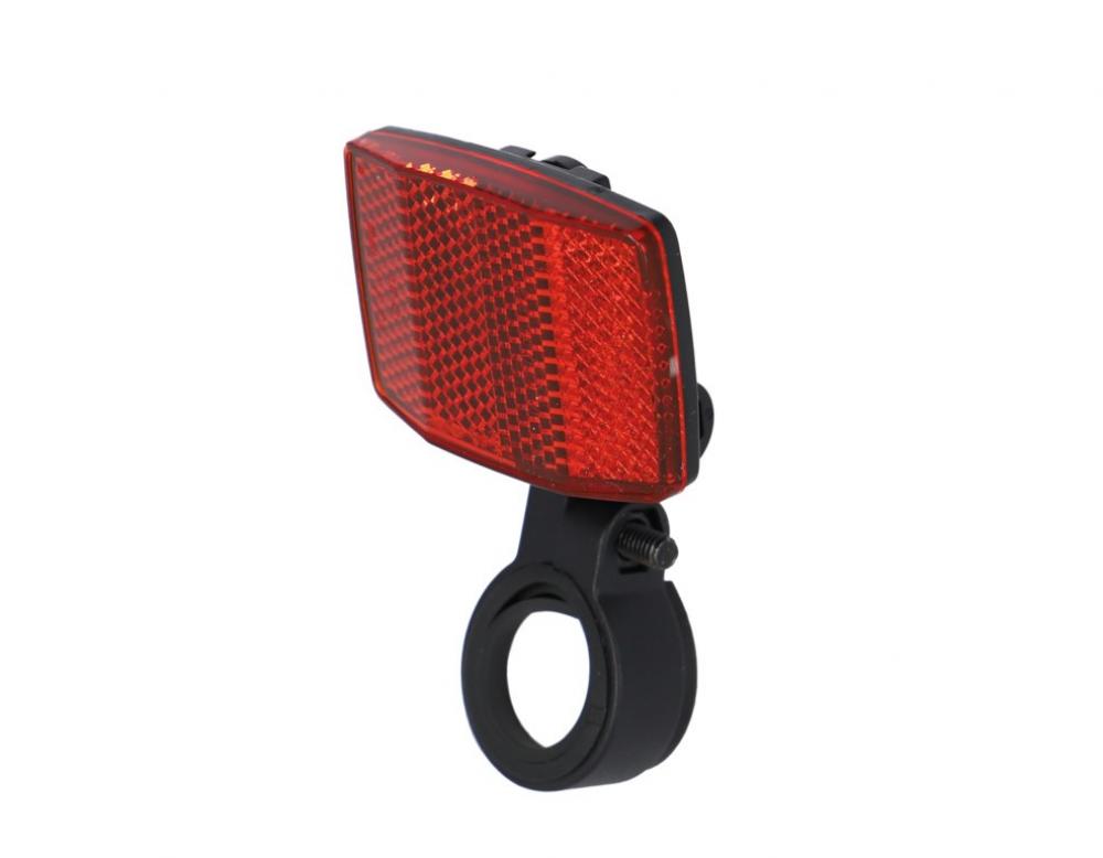 XLC Rückstrahler f. Sattelstütze CR-R05 StVZO, weitwinkel, max. Ø28,6mm