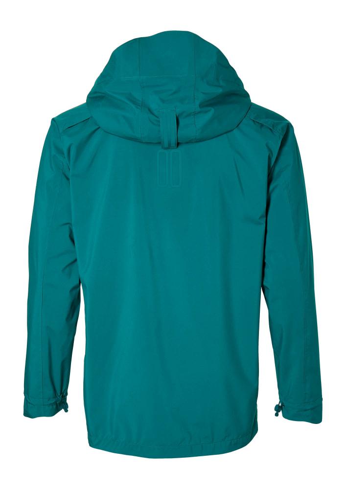 Basil Skane Herren Regenjacke teal green XXXL - wasserdicht & atmungsaktiv (10.000 WP/MVP) - T-Fabric mit DWR-Beschichtung ergonomischer Schnitt reflektierend & helmtauglich