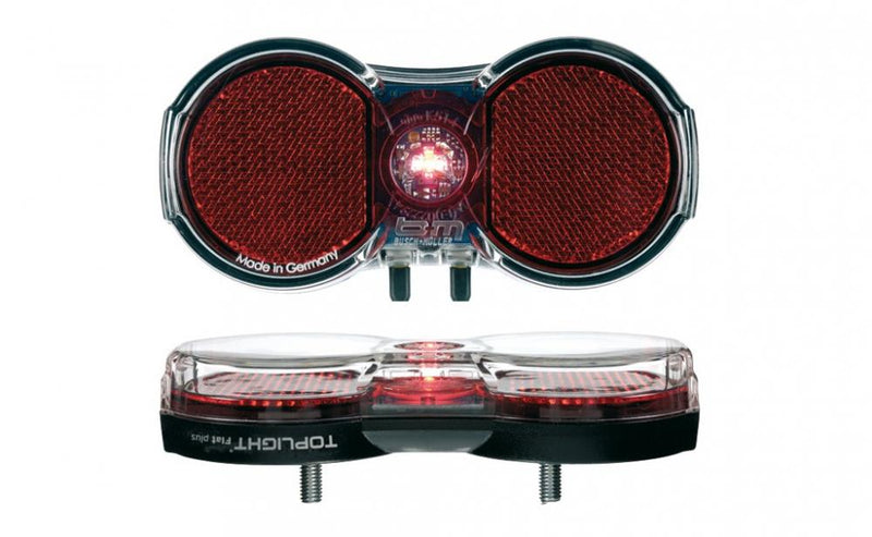 Busch&Müller Batterie-Rücklicht Toplight Flat permanent Batteriebetrieb mit Schalter STVZO